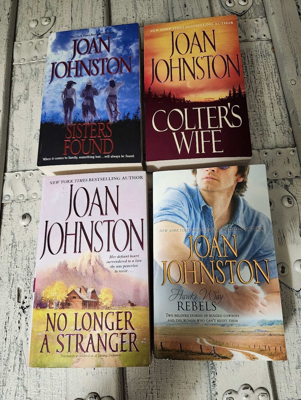 Joan Johnston Romance Paperback Books(4)